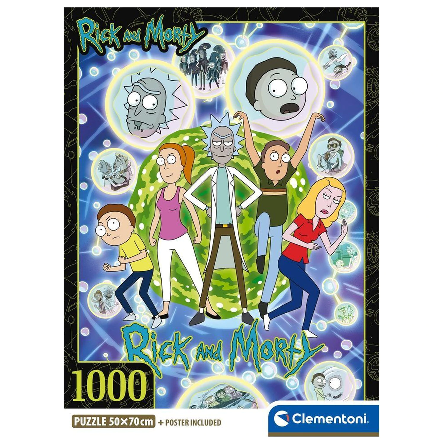 Rick and Morty 1 Puzzle 1000 Teile Produktfoto