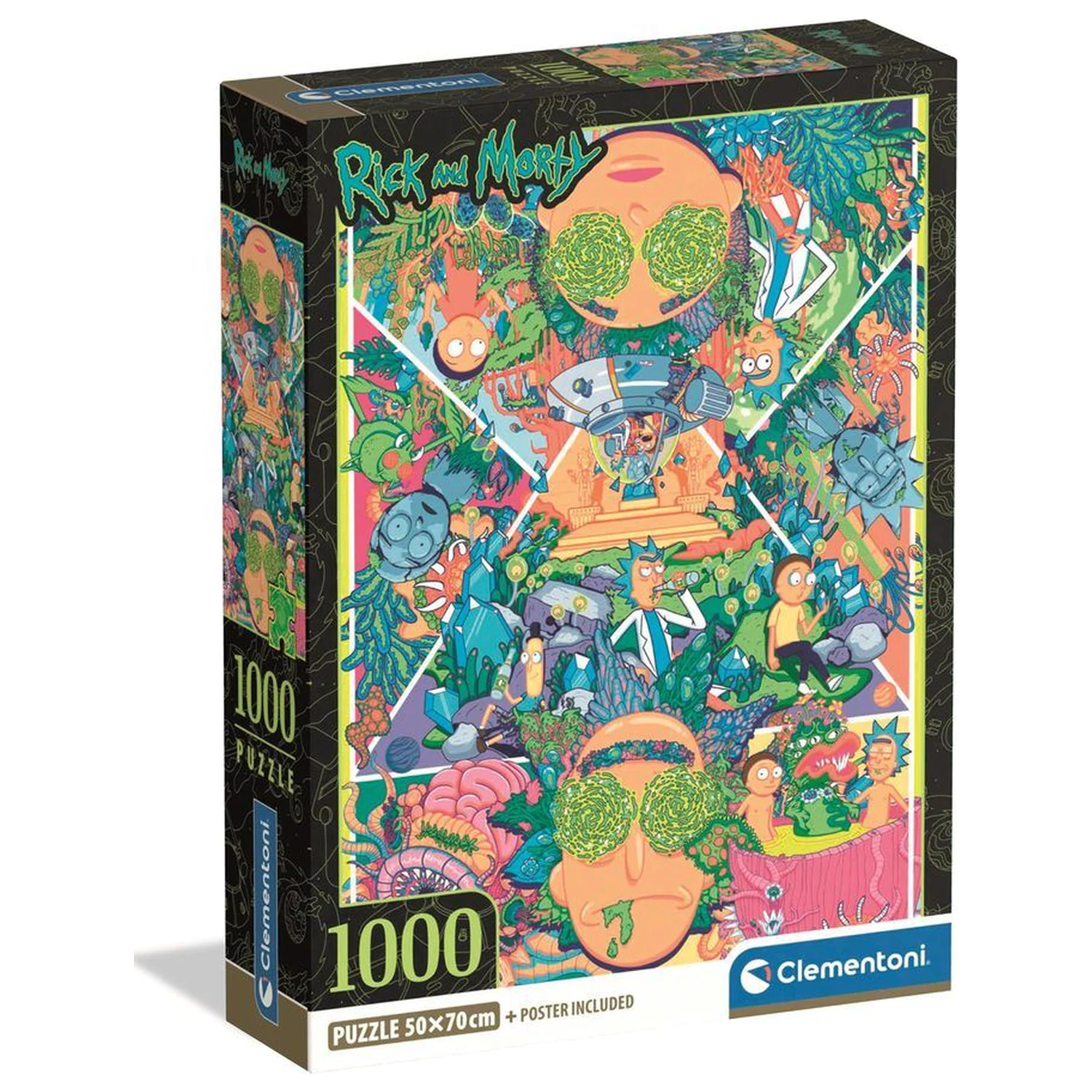 Rick and Morty 2 Puzzle 1000 Teile Produktfoto