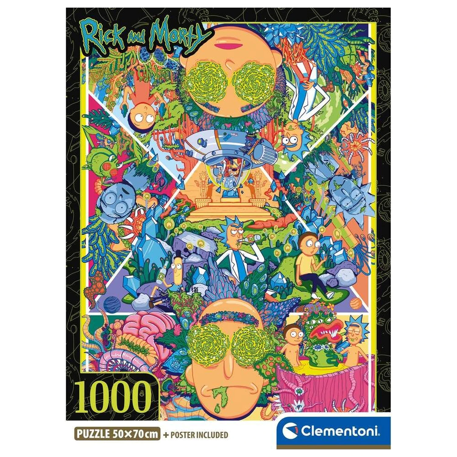 Rick and Morty 2 Puzzle 1000 Teile Produktfoto