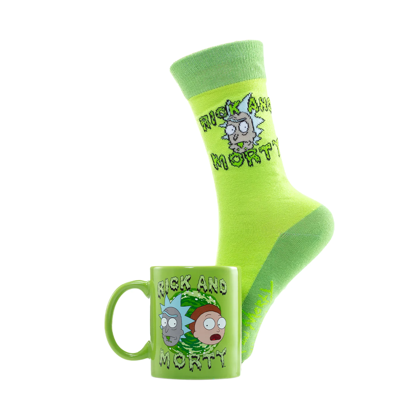 Rick and Morty Set Tasse und Socken termékfotó