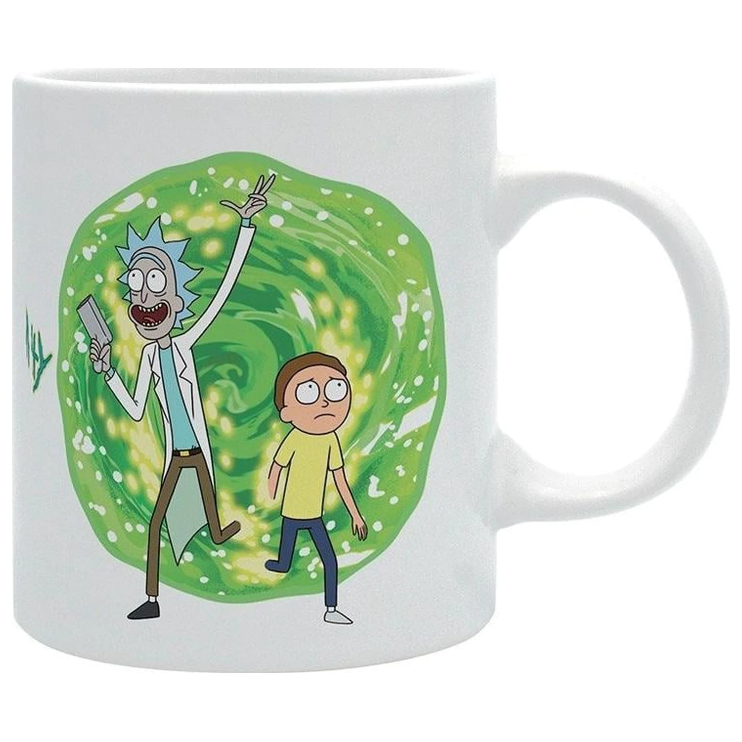 Rick and Morty Tasse Portal Subli Produktfoto