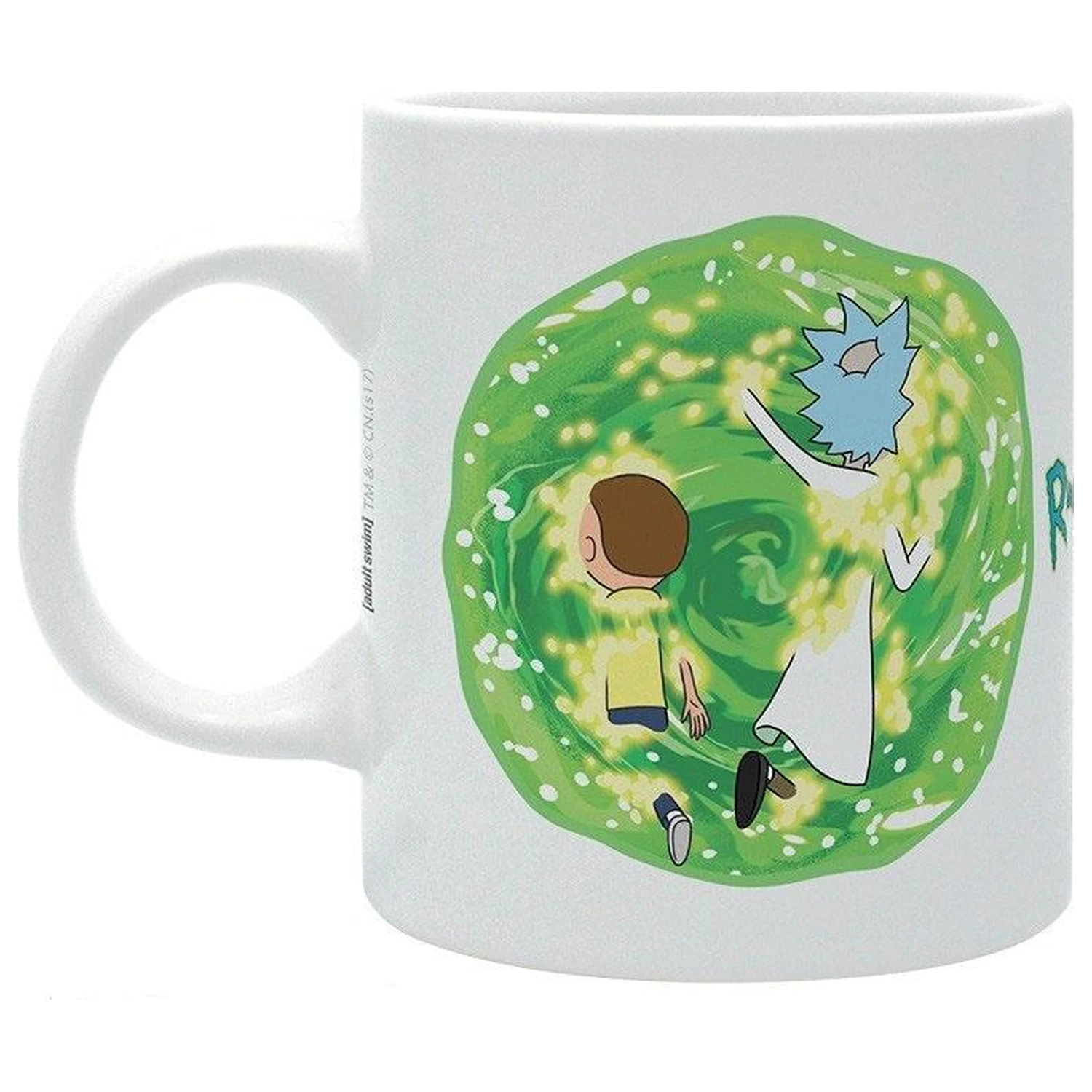 Rick and Morty Tasse Portal Subli Produktfoto