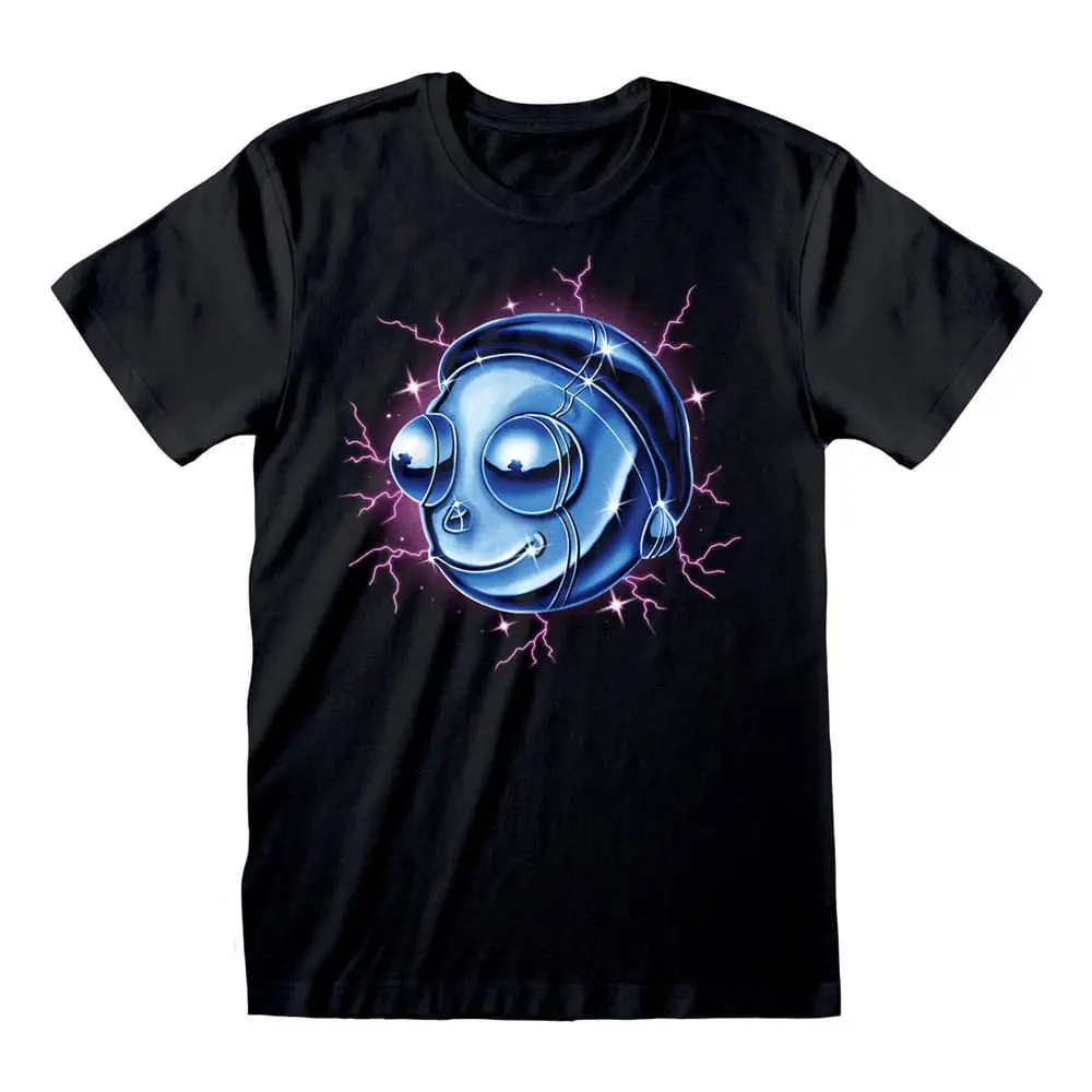 Rick And Morty Chrome Effect T-shirt Produktfoto
