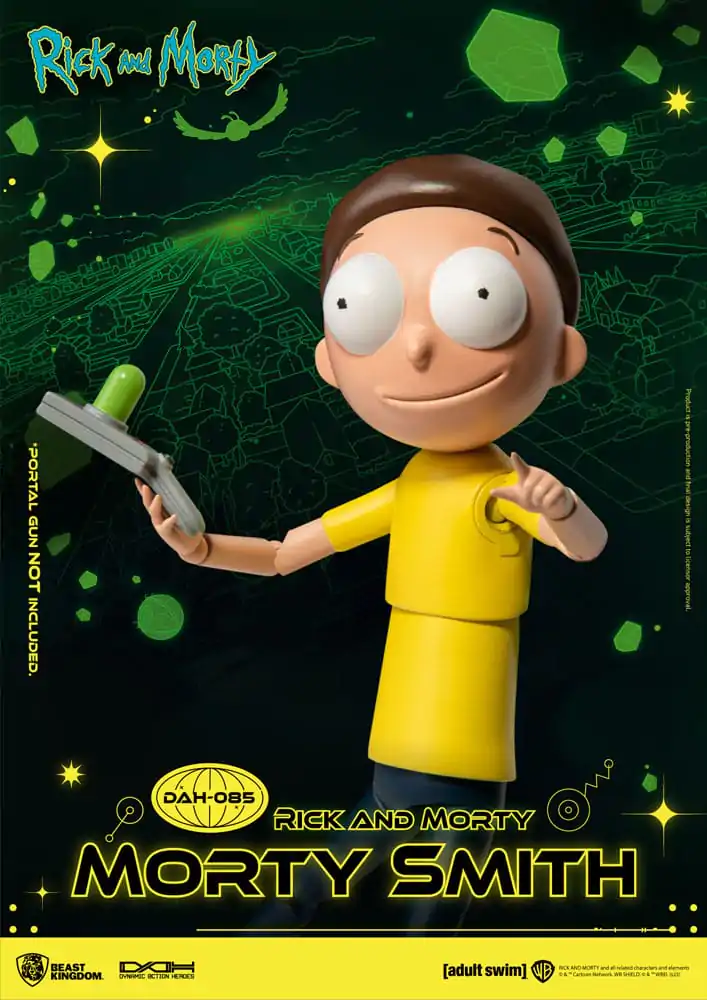 Rick and Morty Dynamic 8ction Heroes Actionfigur 1/9 Morty Smith 23 cm termékfotó