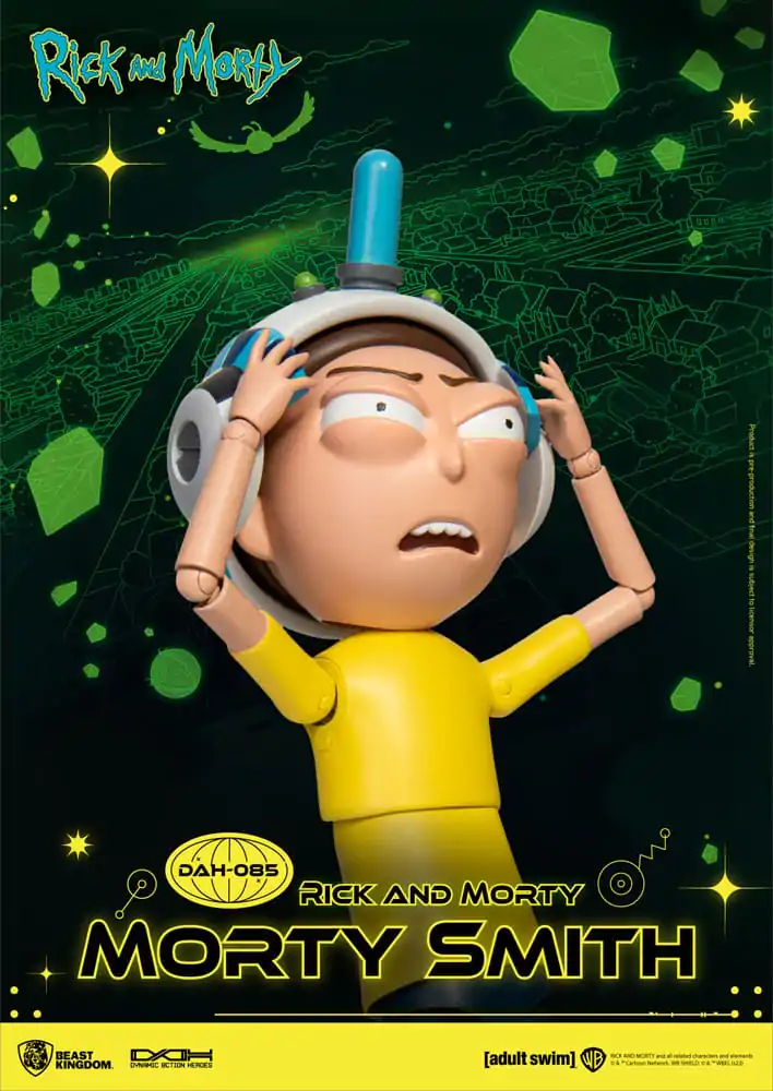 Rick and Morty Dynamic 8ction Heroes Actionfigur 1/9 Morty Smith 23 cm termékfotó