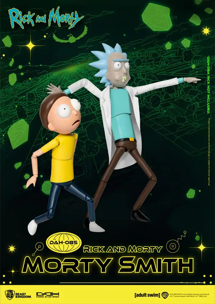 Rick and Morty Dynamic 8ction Heroes Actionfigur 1/9 Morty Smith 23 cm termékfotó