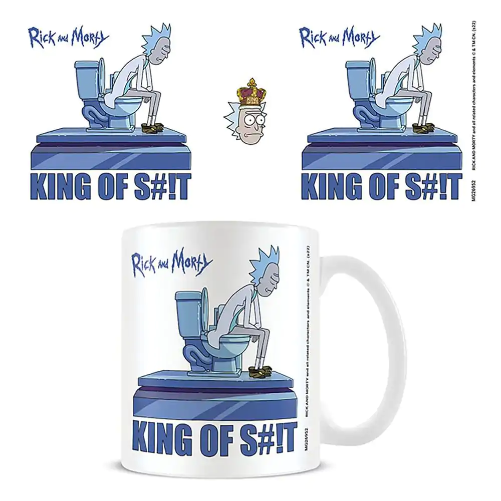 Rick and Morty Tasse King of Shit termékfotó