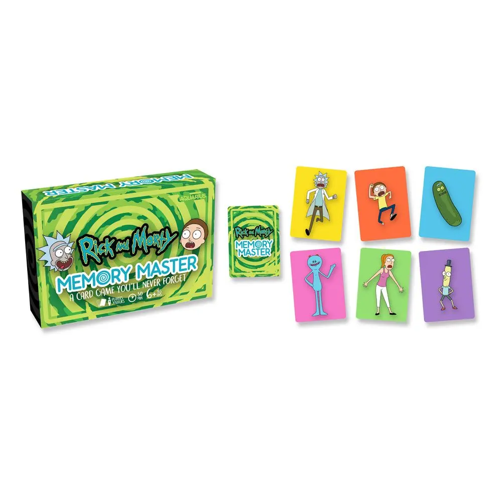 Rick and Morty Kartenspiel Memory Master *Englische Version* Produktfoto