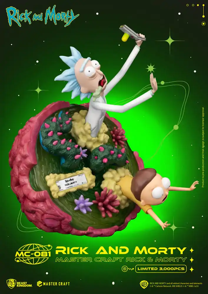 Rick and Morty Master Craft Statue Rick and Morty 42 cm termékfotó