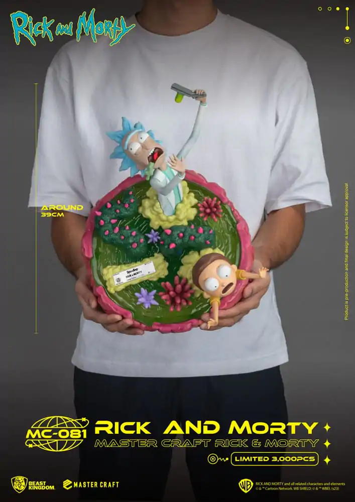 Rick and Morty Master Craft Statue Rick and Morty 42 cm termékfotó