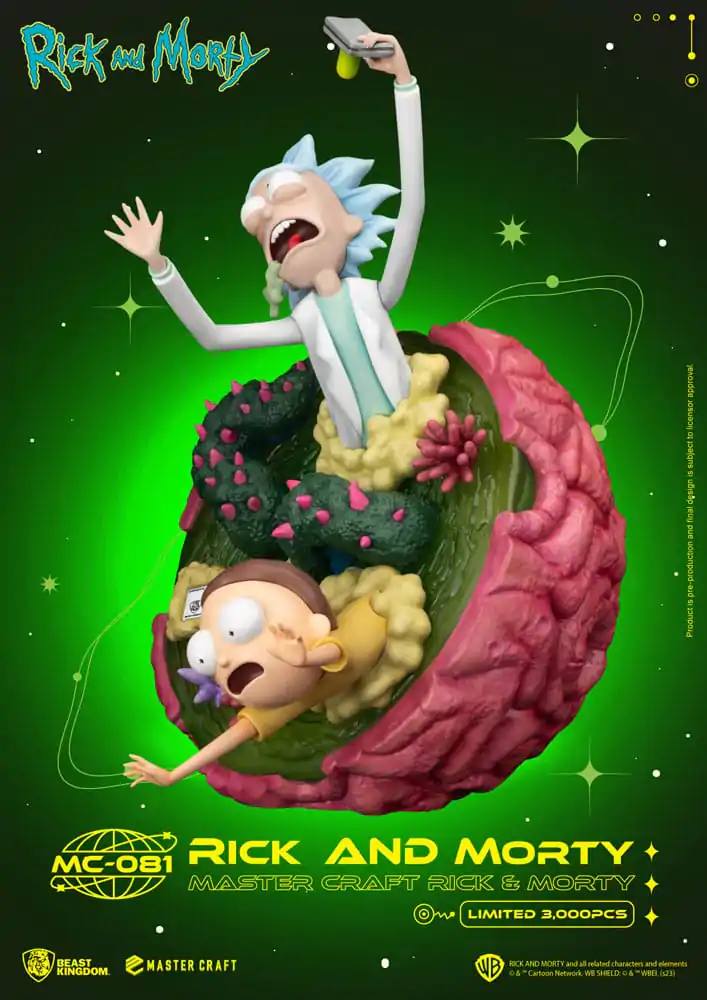 Rick and Morty Master Craft Statue Rick and Morty 42 cm termékfotó