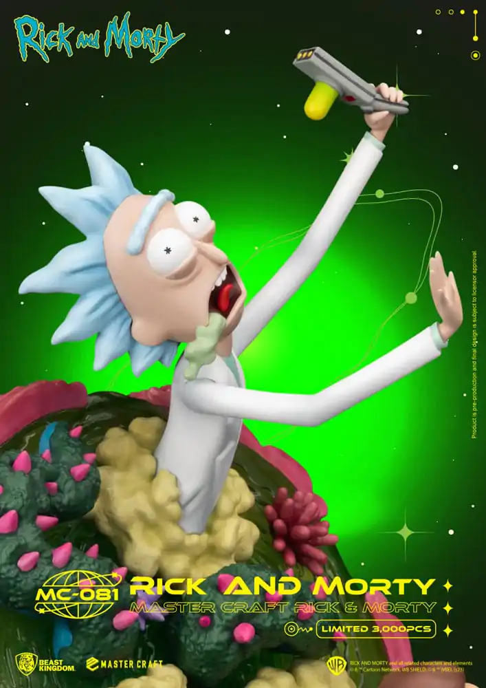 Rick and Morty Master Craft Statue Rick and Morty 42 cm termékfotó