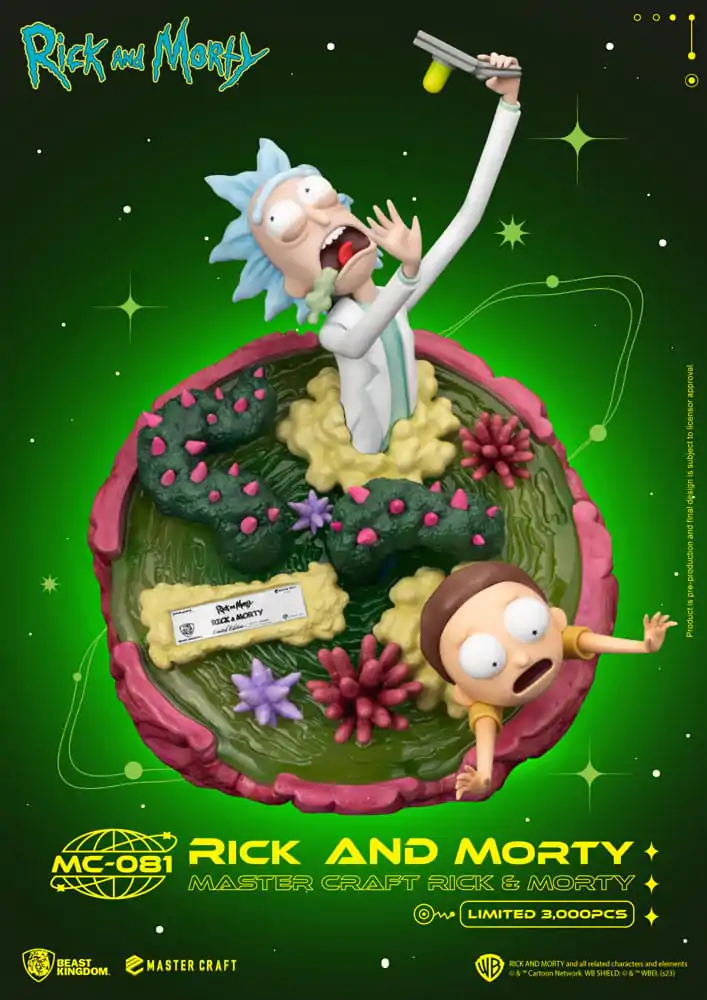 Rick and Morty Master Craft Statue Rick and Morty 42 cm termékfotó