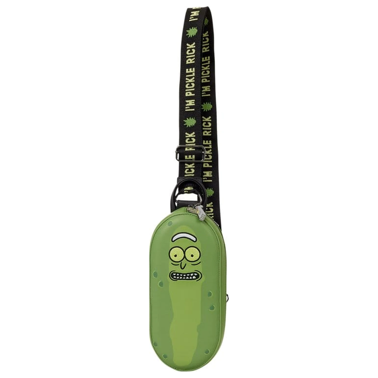 Rick and Morty by Loungefly Sling Bag Pickle Rick Produktfoto