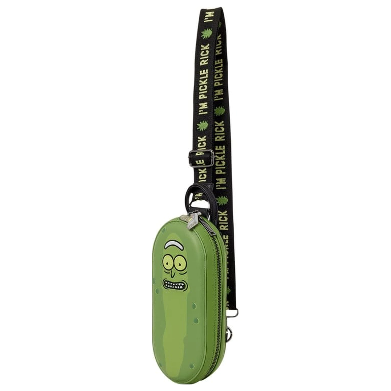 Rick and Morty by Loungefly Sling Bag Pickle Rick Produktfoto
