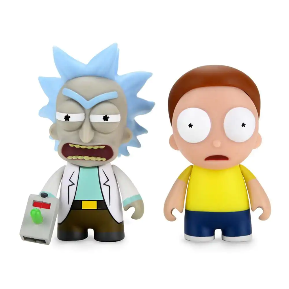 Rick and Morty: Raygun Rick and Morty Vinyl Mini Figure 2-er Pack Produktfoto