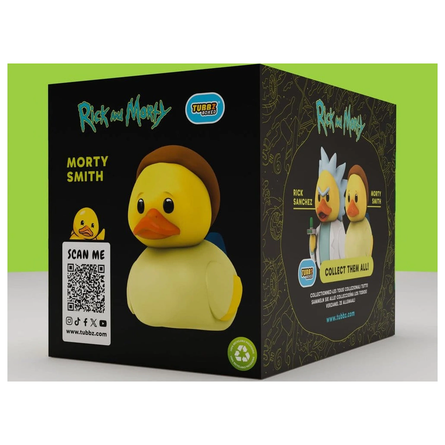 Rick and Morty Tubbz PVC Figur Morty Boxed Edition 10 cm Produktfoto
