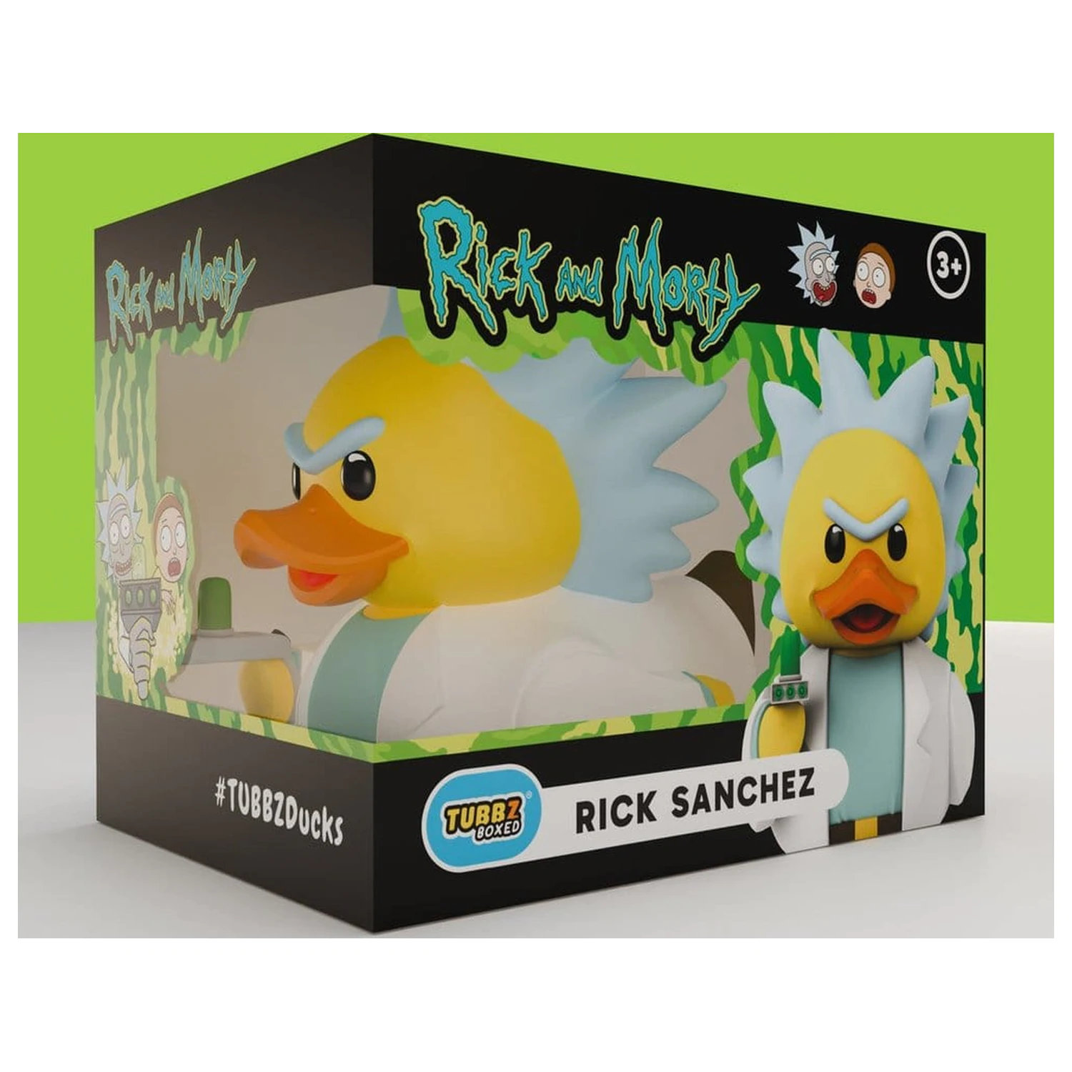 Rick and Morty Tubbz PVC Figur Rick Boxed Edition 10 cm Produktfoto
