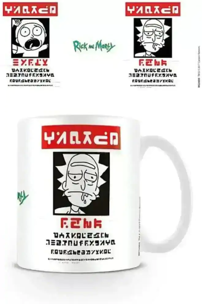 Rick and Morty Tasse Wanted Produktfoto