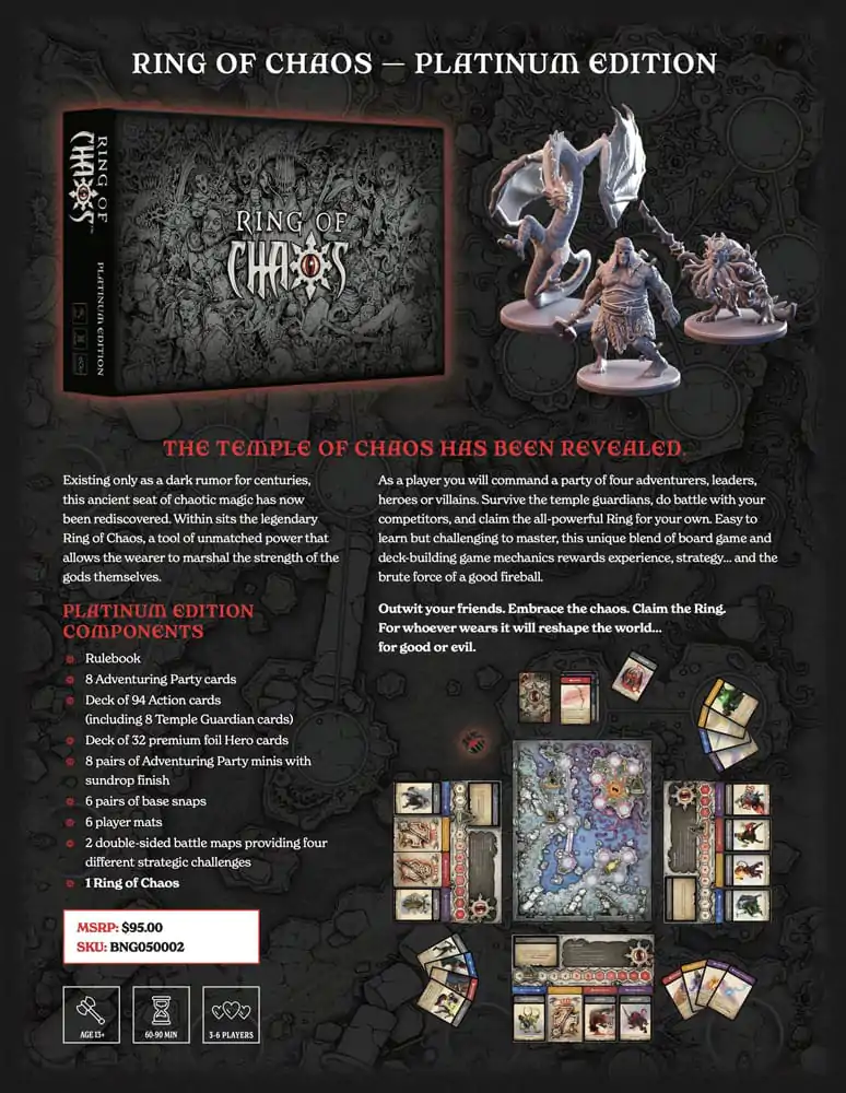 Ring of Chaos Table Top Role Playing Game Brettspiel Platinum Edition *Englische Version* termékfotó