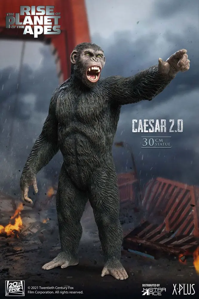 Planet der Affen: Prevolution Statue Caesar 2.0 30 cm Produktfoto