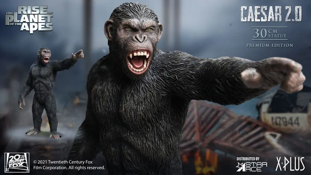 Planet der Affen: Prevolution Statue Caesar 2.0 30 cm Produktfoto