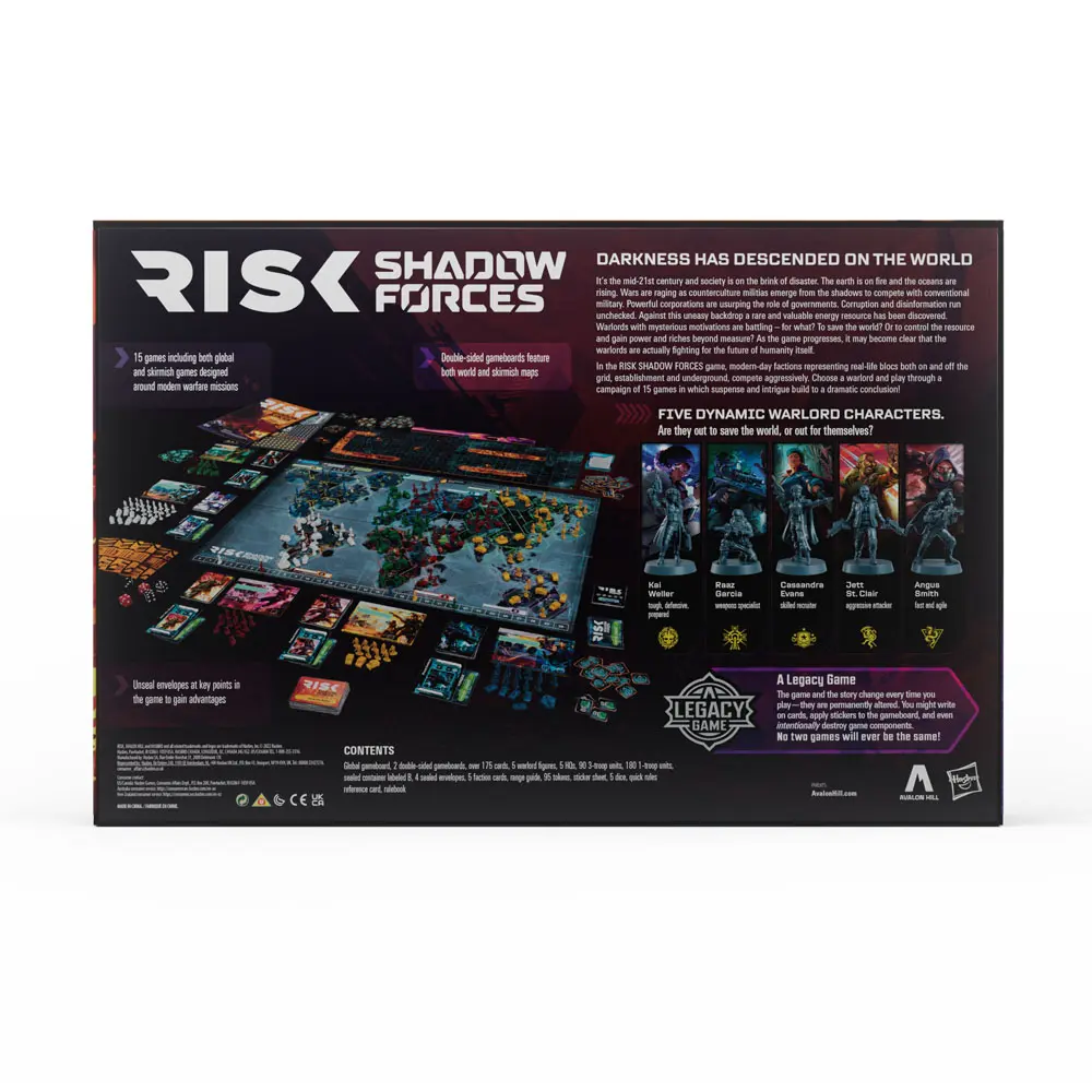 Risiko Brettspiel Shadow Forces *Englische Version* Produktfoto