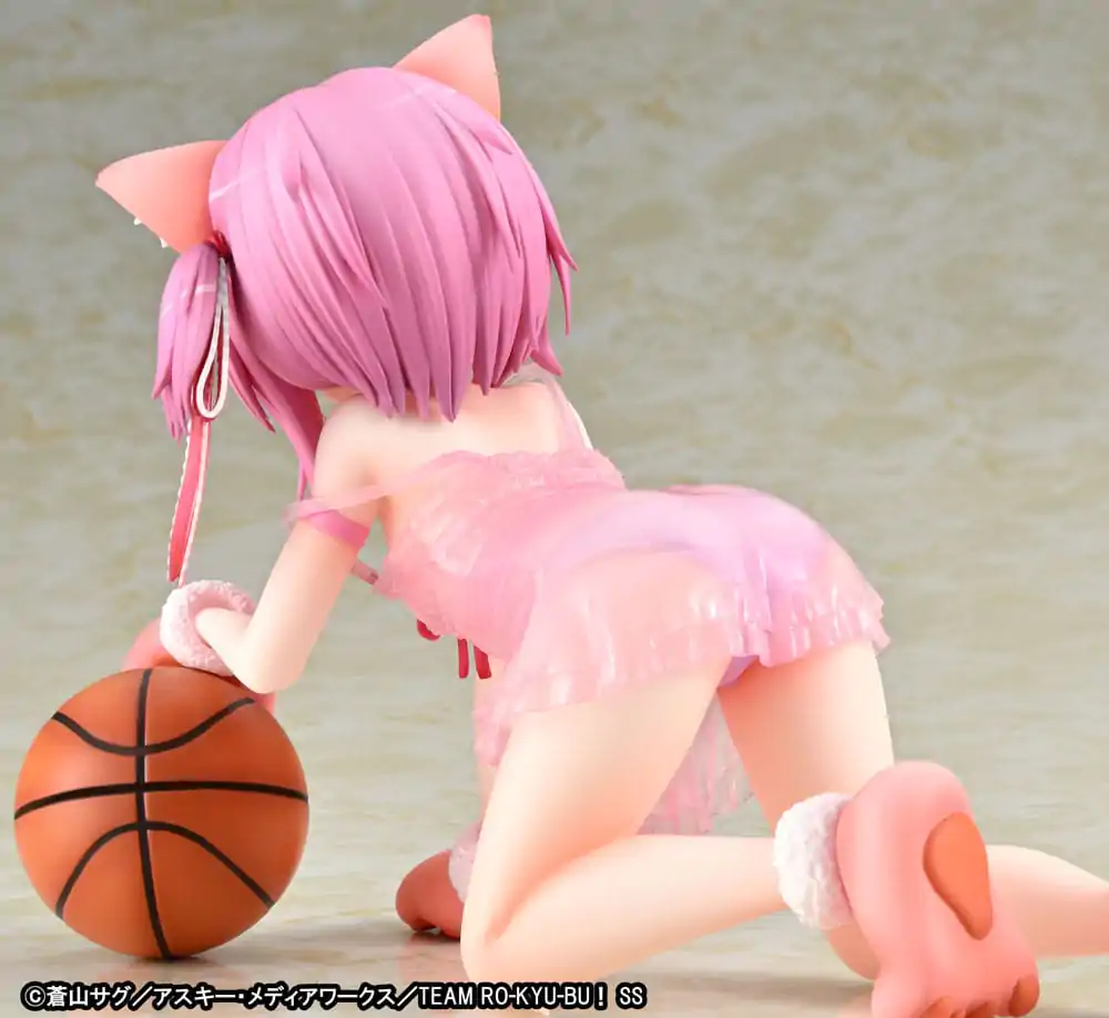 Ro-Kyu-Bu: Fast Break! PVC Statue 1/7 Tomoka Minato Kemomimi Lingerie Ver. 18 cm Produktfoto