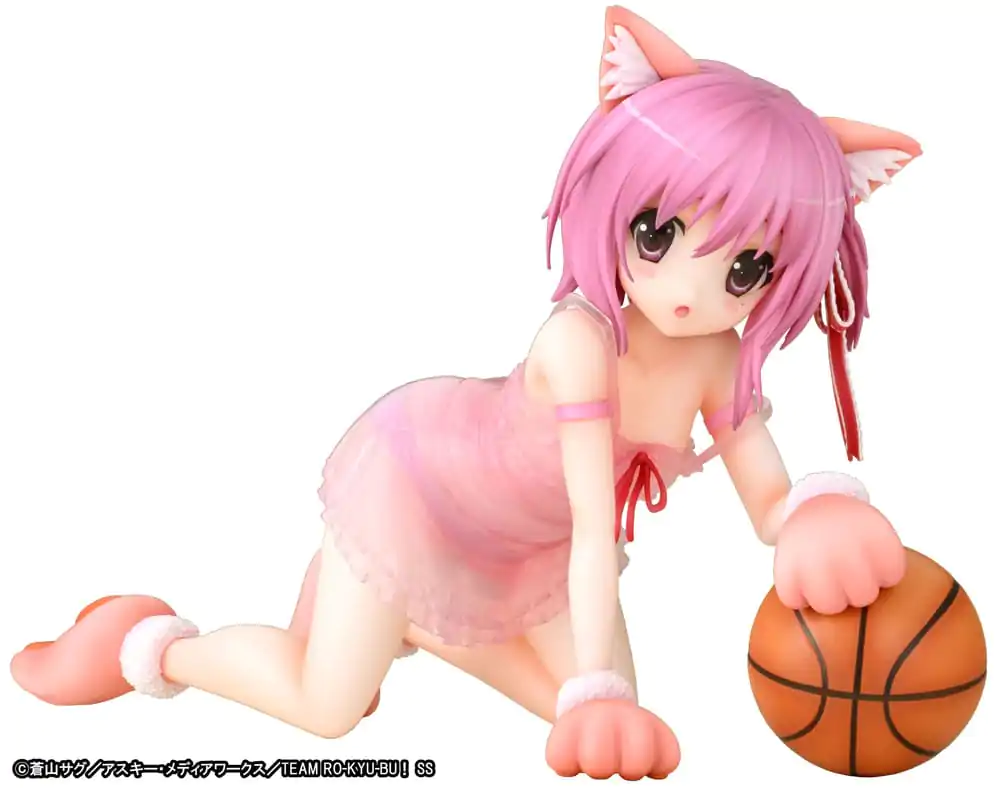 Ro-Kyu-Bu: Fast Break! PVC Statue 1/7 Tomoka Minato Kemomimi Lingerie Ver. 18 cm Produktfoto