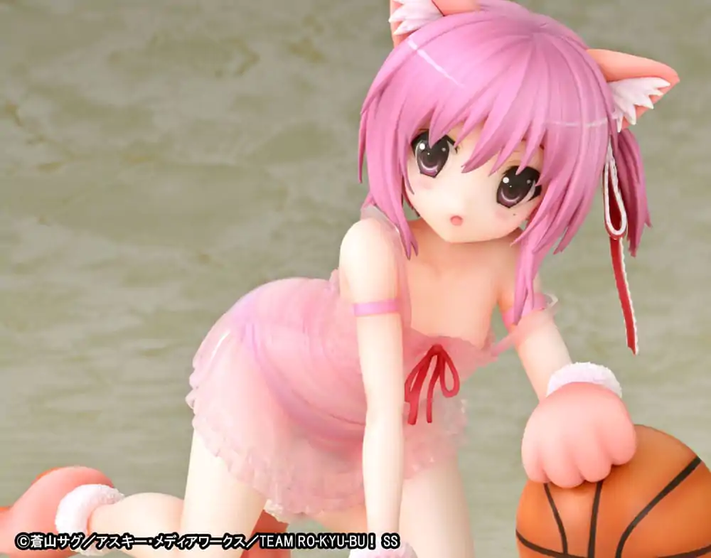 Ro-Kyu-Bu: Fast Break! PVC Statue 1/7 Tomoka Minato Kemomimi Lingerie Ver. 18 cm Produktfoto