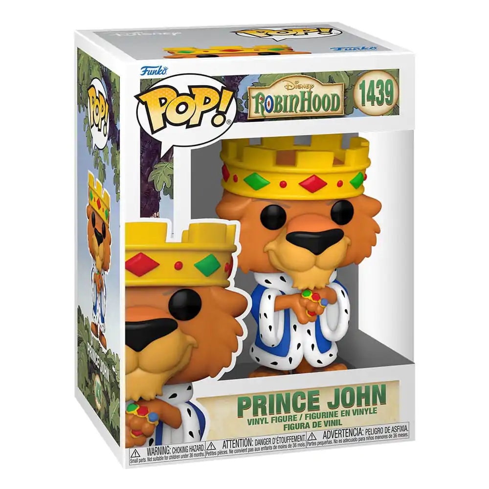 Robin Hood POP! Disney Vinyl Figur Prince John 9 cm termékfotó