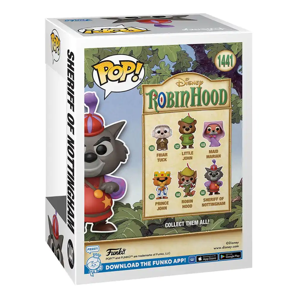 Robin Hood POP! Disney Vinyl Figur Sheriff of Nottingham 9 cm termékfotó