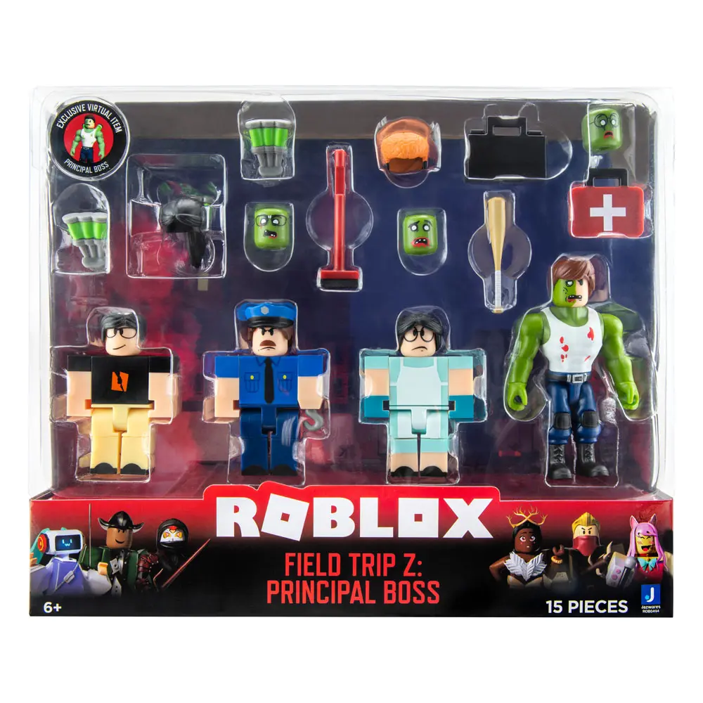 Roblox Actionfiguren Multipack Field Trip Z: Principal Boss Produktfoto
