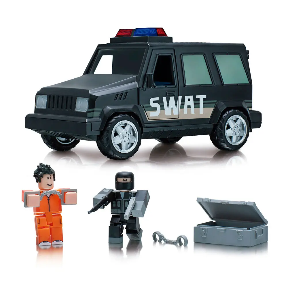 Roblox Jailbreak Swat Unit Fahrzeug + Figur Set Produktfoto