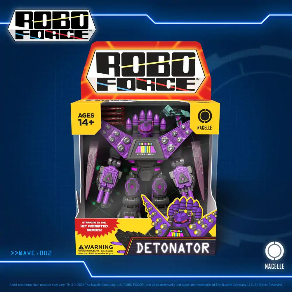 Robo Force Action Figur Wave 2 Detonator 24 cm Produktfoto