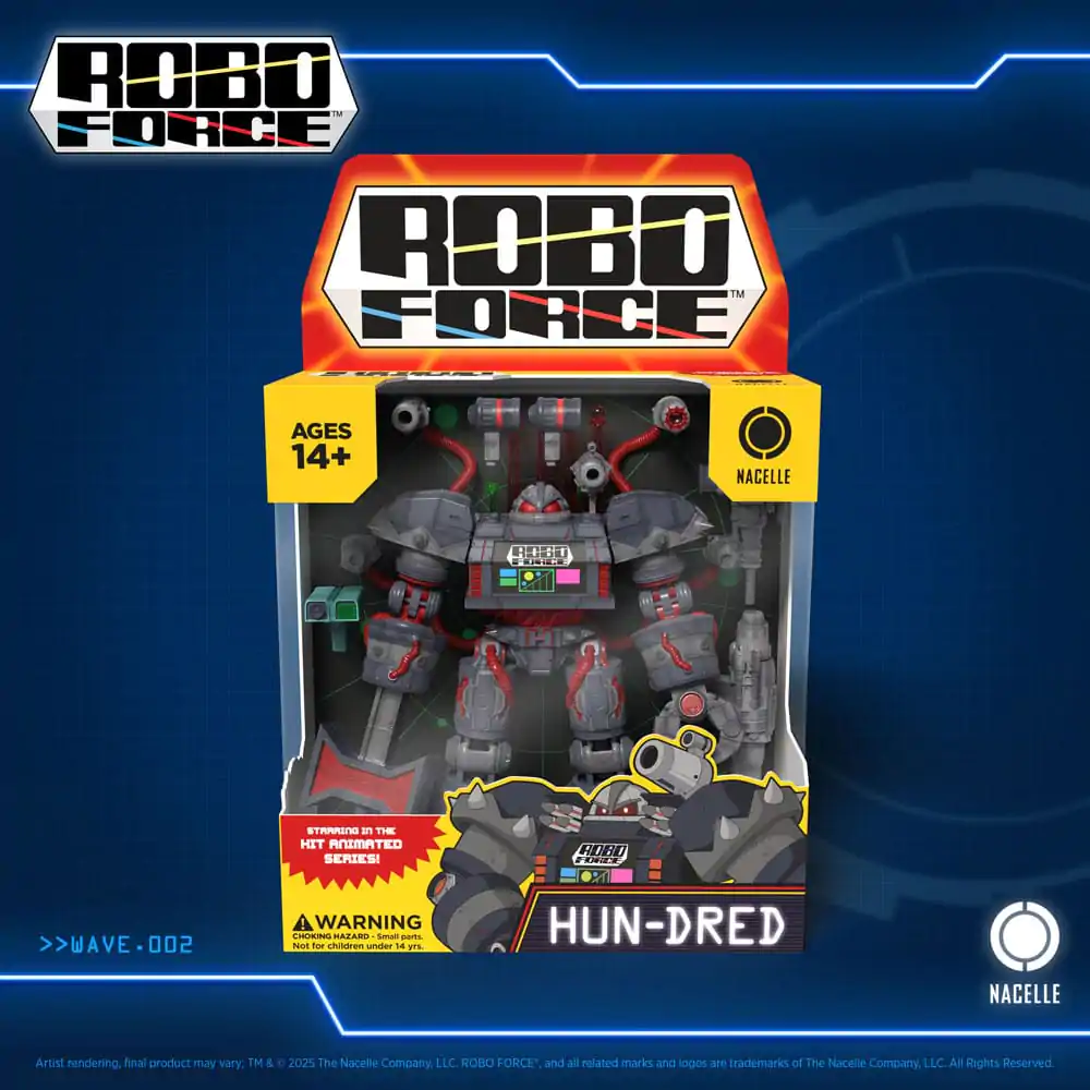 Robo Force Action Figur Wave 2 Hun-Dred 23 cm Produktfoto