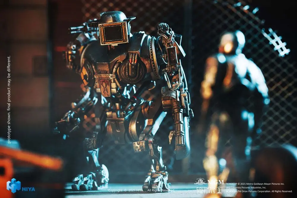 Robocop 2 Exquisite Mini Actionfigur 1/18 Battle Damage RoboCain 14 cm Produktfoto