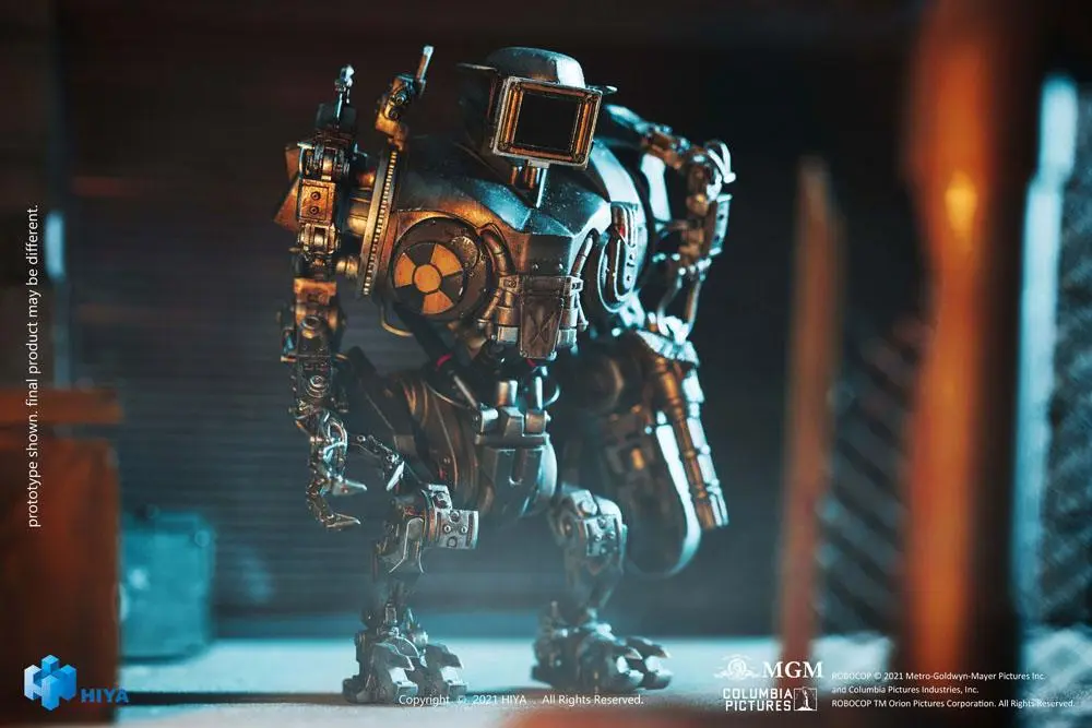 Robocop 2 Exquisite Mini Actionfigur 1/18 Battle Damage RoboCain 14 cm Produktfoto