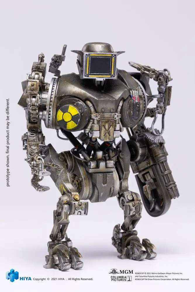 Robocop 2 Exquisite Mini Actionfigur 1/18 Battle Damage RoboCain 14 cm Produktfoto