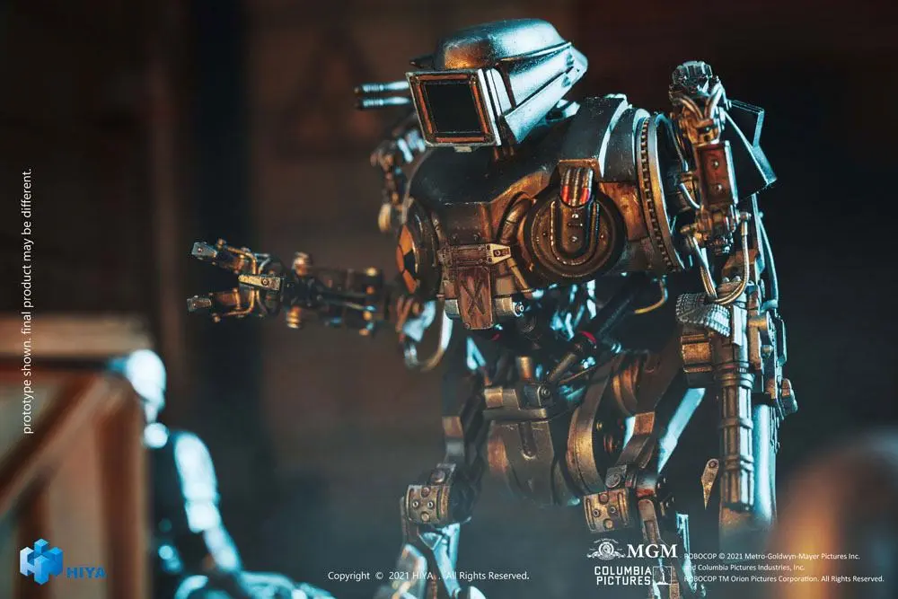 Robocop 2 Exquisite Mini Actionfigur 1/18 Battle Damage RoboCain 14 cm Produktfoto