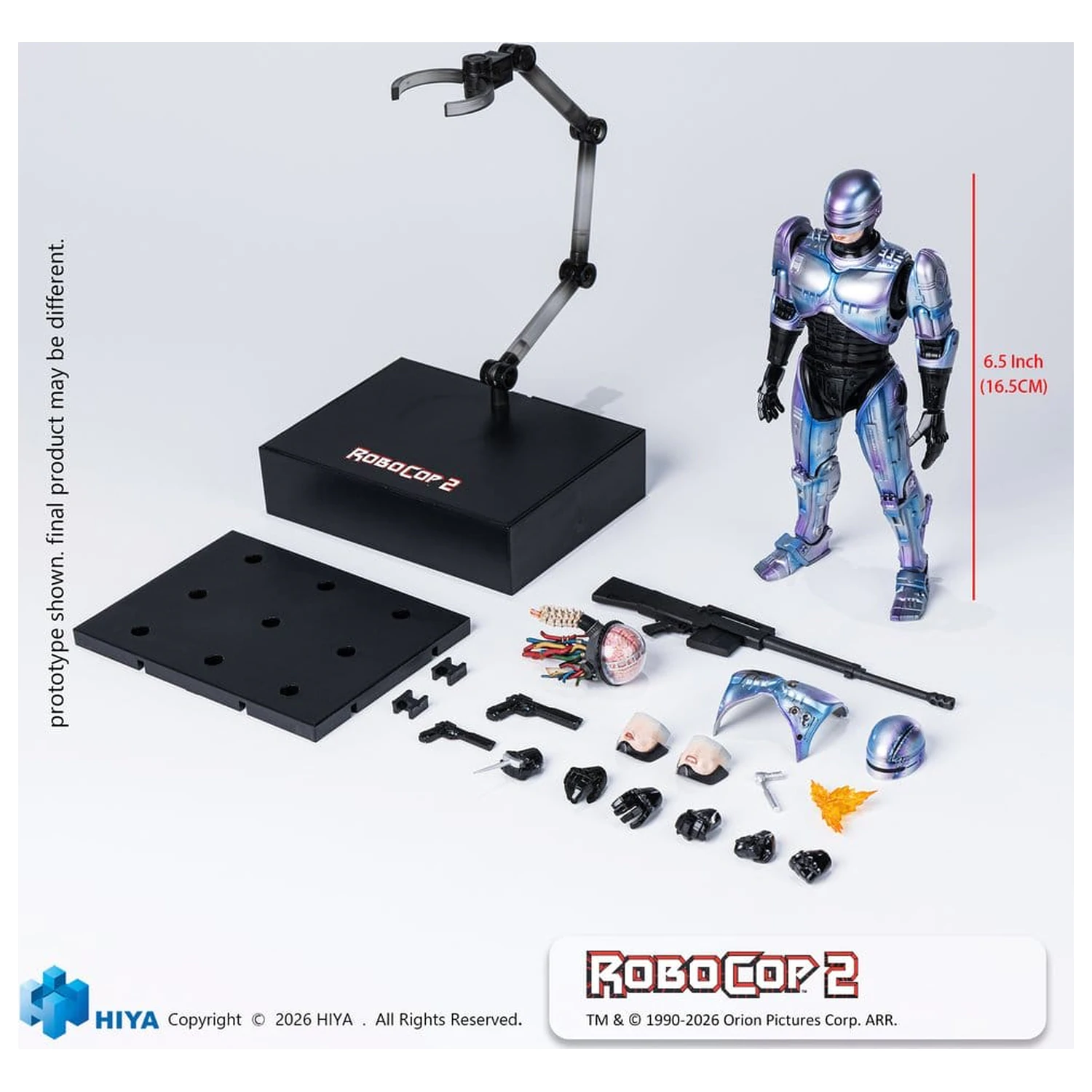 Robocop 2 Exquisite Super Action Figur 1/12 Robocop 17 cm Produktfoto