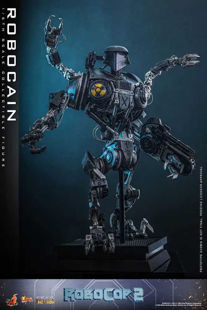 RoboCop 2 Movie Masterpiece Diecast Action Figur 1/6 RoboCain 40 cm Produktfoto