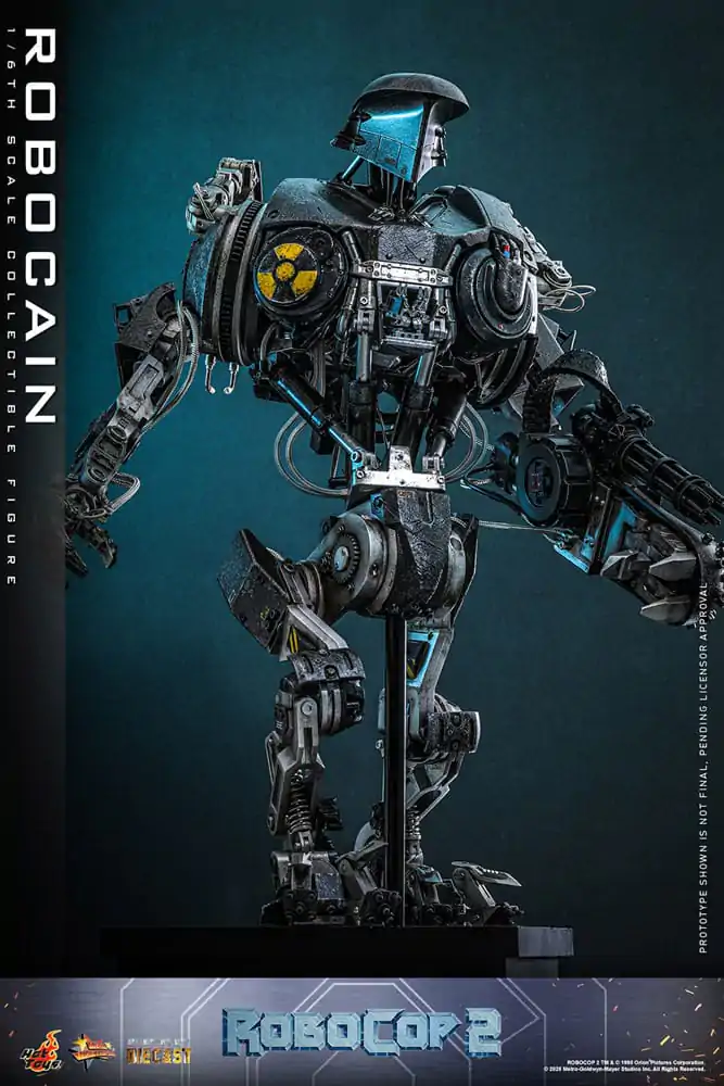 RoboCop 2 Movie Masterpiece Diecast Action Figur 1/6 RoboCain 40 cm Produktfoto