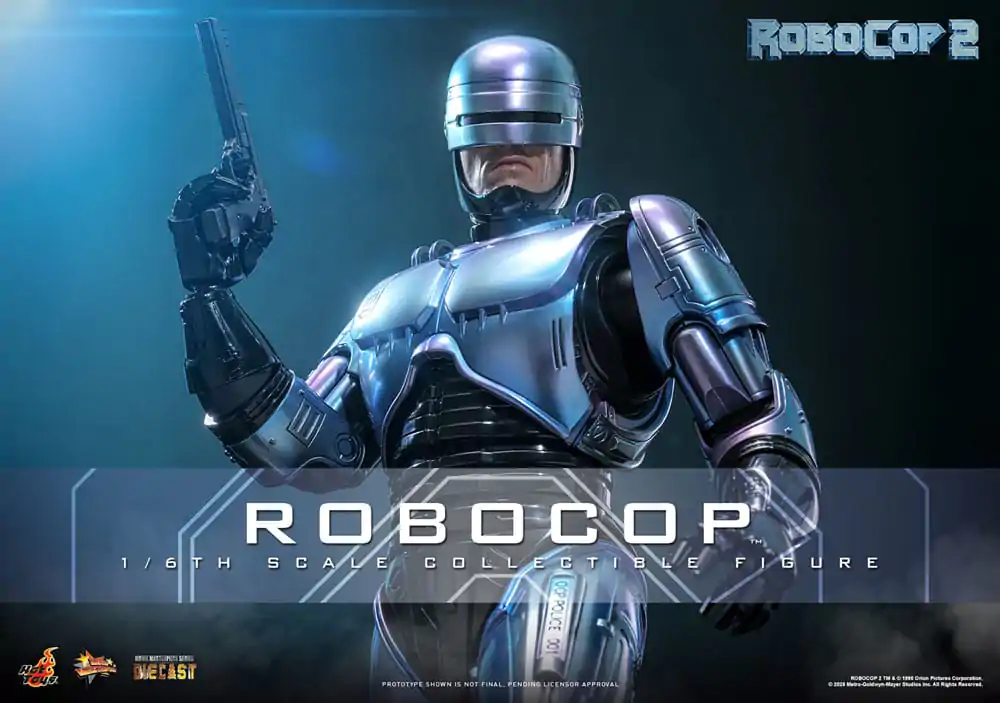RoboCop 2 Movie Masterpiece Diecast Action Figur 1/6 RoboCop 30 cm Produktfoto