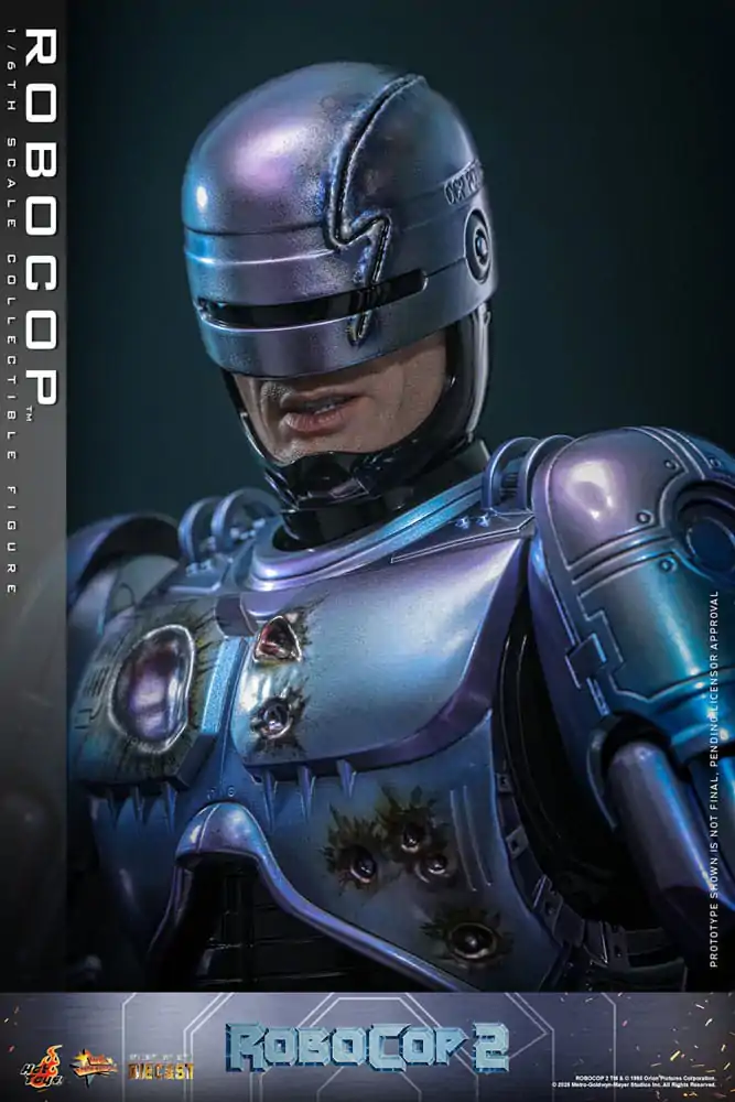 RoboCop 2 Movie Masterpiece Diecast Action Figur 1/6 RoboCop 30 cm Produktfoto