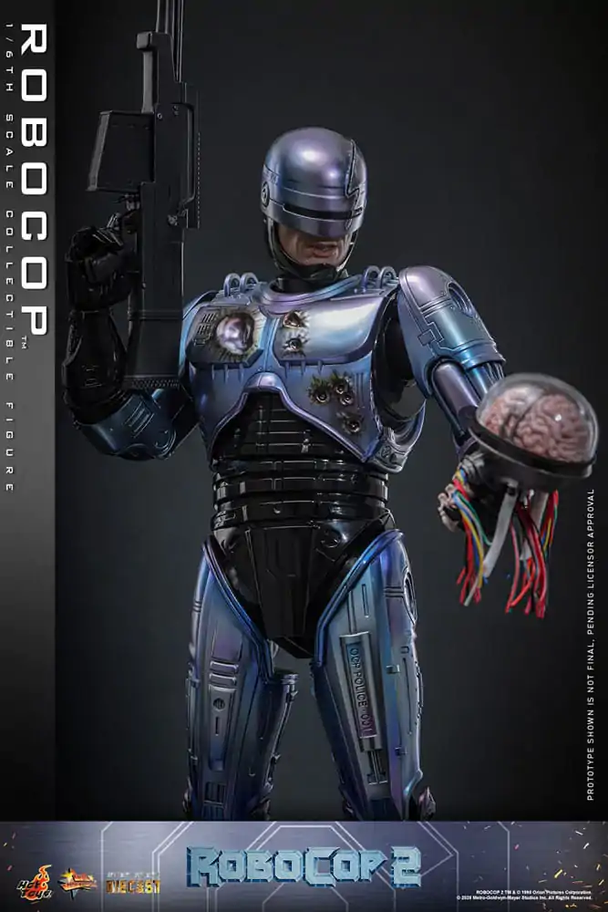 RoboCop 2 Movie Masterpiece Diecast Action Figur 1/6 RoboCop 30 cm Produktfoto