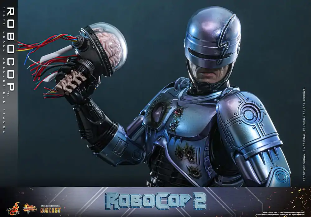 RoboCop 2 Movie Masterpiece Diecast Action Figur 1/6 RoboCop 30 cm Produktfoto