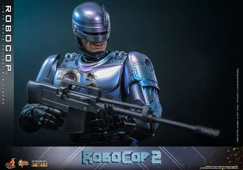 RoboCop 2 Movie Masterpiece Diecast Action Figur 1/6 RoboCop 30 cm Produktfoto