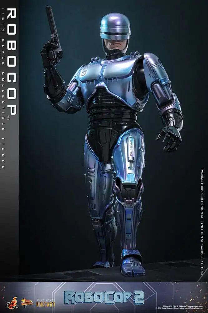 RoboCop 2 Movie Masterpiece Diecast Action Figur 1/6 RoboCop 30 cm Produktfoto