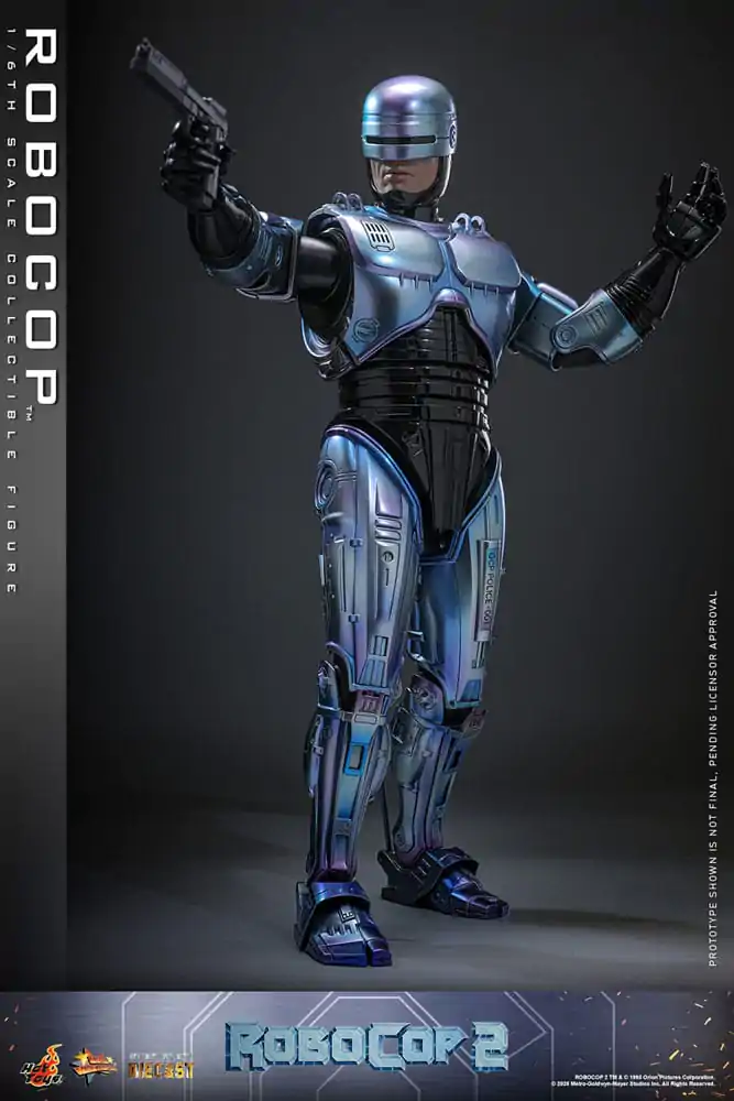 RoboCop 2 Movie Masterpiece Diecast Action Figur 1/6 RoboCop 30 cm Produktfoto